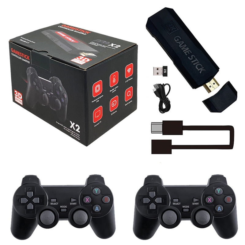 Super Game Stick Retrô - 40.000 jogos + 2 Controles